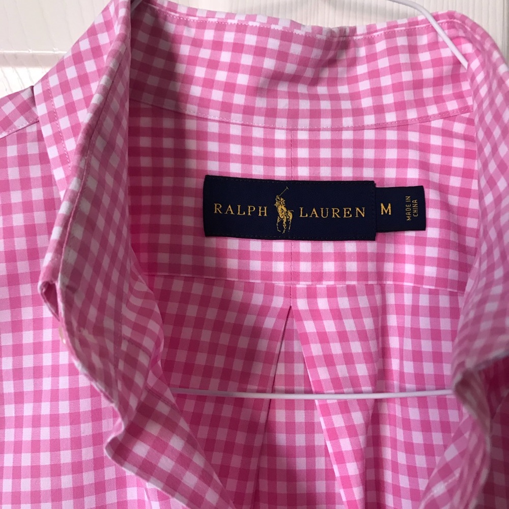 Men’s polo button down shirt